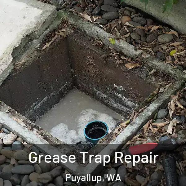  Grease Trap Repair Puyallup, WA
