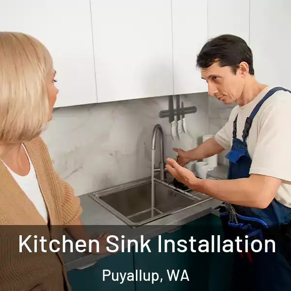  Kitchen Sink Installation Puyallup, WA