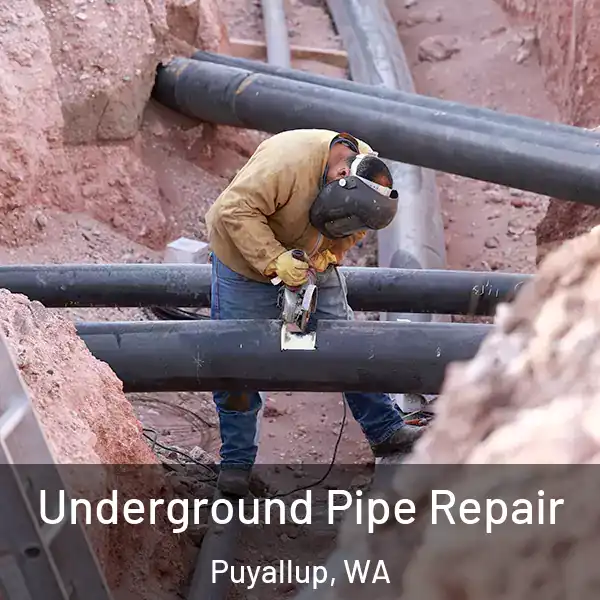  Underground Pipe Repair Puyallup, WA